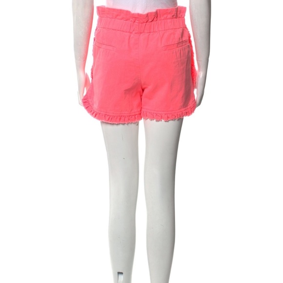 NWT SEA NEW YORK HIGH RISE PINK RUFFLE MINI SHORTS - Picture 1 of 3